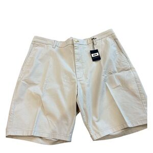 NWT Joseph Abboud Modern Fit Men 42‎ Flat Front Casual Shorts Light Khaki